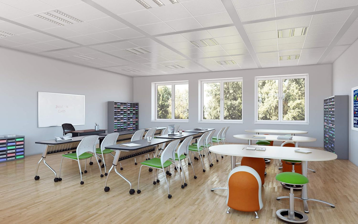 Safco Zenergy Inflatable Chair, Active Seating, Anti-Burst, Ball Chair for Home Office and Classroom, Black Mesh